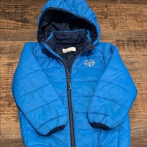 H&M Navy blue Puffer Jacket